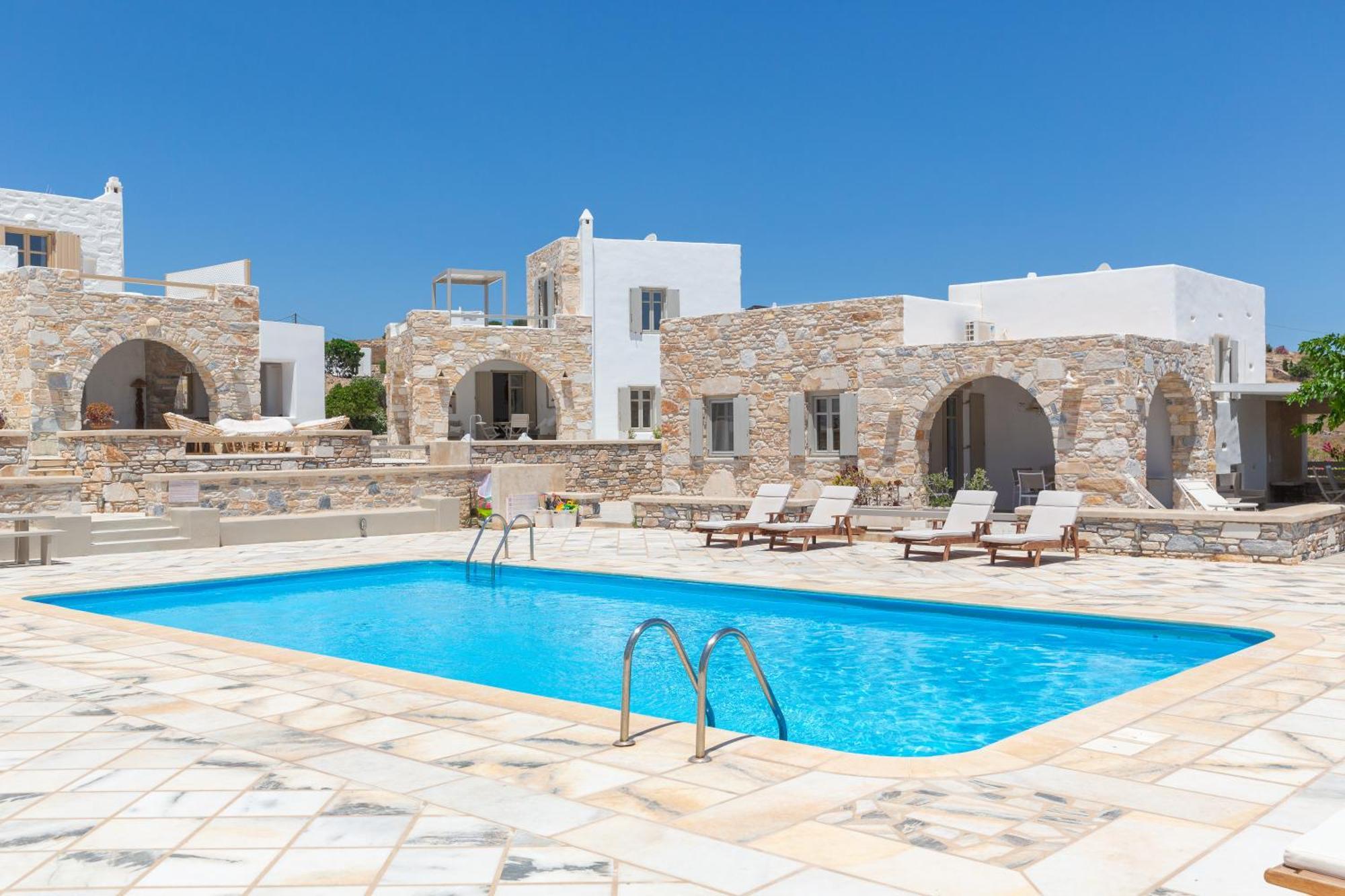 Golden Sea Villas Chrisi Akti  Exterior photo